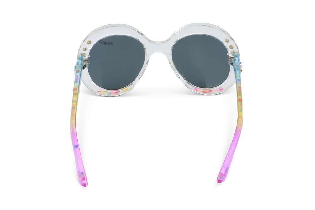 Bling2O Glass Beach-SPRINKLE Sunrise Gafas de Sol Infantiles, Verde, Talla única Unisex niños