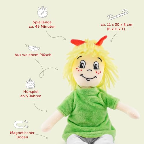 Histoires de sorcières Bibi Blocksberg figurines auditives en peluche pour Toniebox - 4
