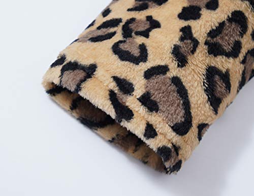 Teen Robe For Girls Cozy Classic Yellow Leopard Bathrobe Toddler Big Kid Size 16 #TOP7