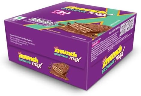Nestlé MUNCH MAX Brownie Crunchy Wafer Bar, 750g