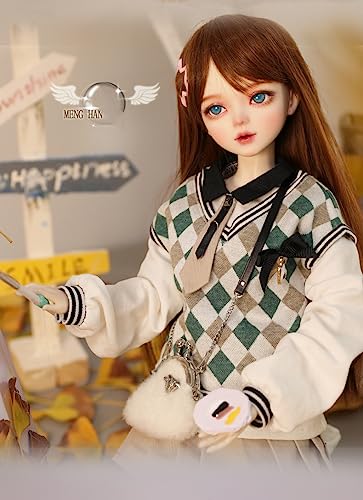 Muñeca BJD pintada a mano 56 cm con 31 articulaciones miniatura 6