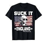 Suck It England Funny 4th of July George Washington 1776 T-Shirt