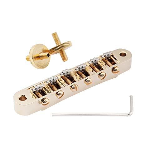 Musiclily Pro 10,4mm Chevalet Rouleaux Roller ABR Tune-O-Matic Bridge avec Pivot M4 pour Guitare électrique Les Paul… - Les Beatles, Paul McCartney, John Lennon, RIngo Starr, George Harrison Musiclily Pro 10,4mm Chevalet Rouleaux Roller ABR Tune-O-Matic Bridge avec Pivot M4 pour Guitare électrique Les Paul…
