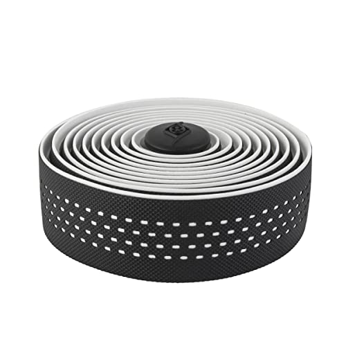 Origin8 Dmnd Perf Black/White Bar Tape #TOP8