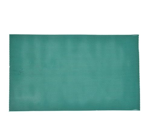 Image of Anti Skid & Multipurpose Rubber Mat /Bathroom Mat /Shower Mat /Carpet /Rugs /Rainmat /Swimming Pool Mat (Green, 4X11)