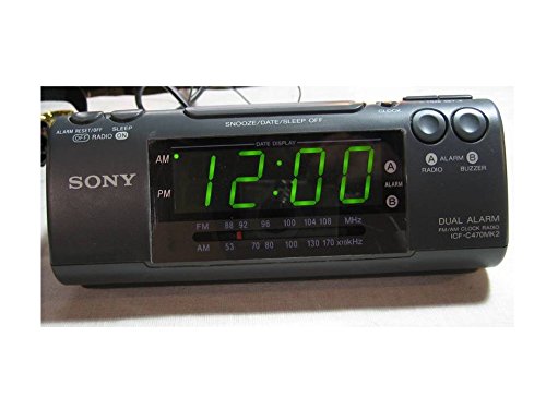 Sony Dream Machine ICF-C470MK2 Dual Alarm AM/FM Clock - //coolthings.us
