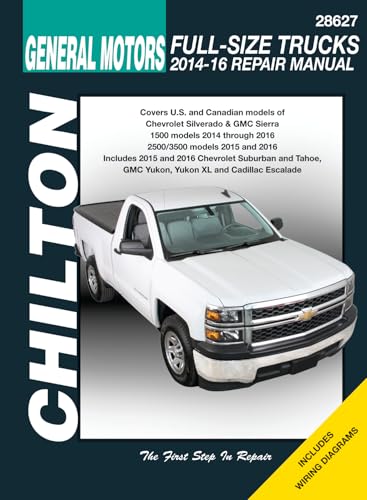Chilton 28627 Gm: Chev Slvrado Gmc 1500 Pus (14-16) 2500/3500 Pus (15-16)
