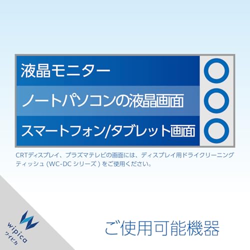 エレコム ウェットティッシュ 液晶用 ピロー 20枚 WC-DP20LHサムネイル6
