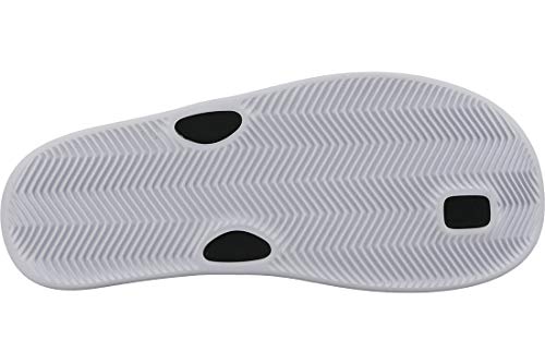 Nike Bella Kai Thong Sandal Black/Metallic Silver/White 8 B (M) #TOP3