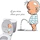 WC-Aufkleber, Clean Your Piss, lustige Aufkleber für WC, wasserdicht, abnehmbare WC-Sitz-Aufkleber, Badezimmer-Dekoration, WC-Zubehör, 1 Stück