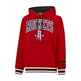 Ultra Game Mens NBA Official Premium Embroidered MVP Hoodie Sweatshirt, Houston Rockets, Team Color, Large