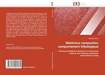 Paperback Matériaux Composites: Comportement Tribologique [French] Book