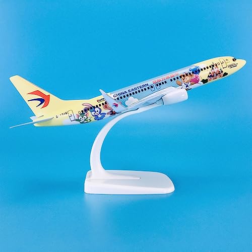 Modelo Boeing B737-800 a escala 1:200 réplica de avión de China Eastern de 20cm 5