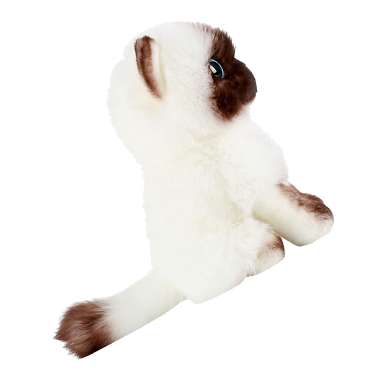 TOYANDONA Juguete de Peluche mha de Peluche de Juguete Juguetes de los niños plushie para Amiga Juguetes Infantiles Juguetes de niña muñeca Gato siamés Gato siamés de Peluche algodón