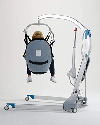 Patient Aid Padded U-Sling With Head Support, Universal Patient Lift Sling, Size Medium, 125-225 Lbs Capacity #TOP6