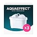 Produktbild AQUAEFFECT MAX+ Wasserfilter-Kartusche 3 Stück I Kompatibel mit BRITA MAXTRA+ Wasserfilter-Kanne I Wasserfilterkartuschen gegen Chlor und Kalk I besserer Geschmack I 150L oder 30 Tage Filterleistung