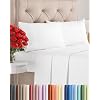 Twin 4 Piece Sheet Set – Comfy Breathable & Cooling – Ultra Soft Hotel Luxury Bedding Set with 8-16 Inch Deep Pockets – 1 Flat & 1 Fitted Sheet & 2 Pillowcases – Cozy, Wrinkle Free & Easy Care – White