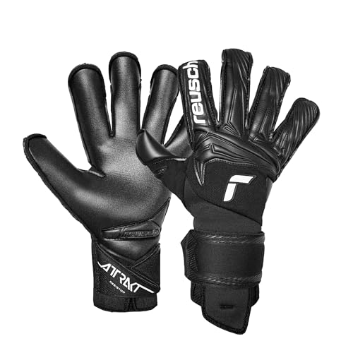 Reusch Gants de Gardien de But pour Hommes Adultes | adhérence Durable et Ajustement Stable | Respirants | pour l'entraînement et Les matchs | Attrakt Infinity Resistor