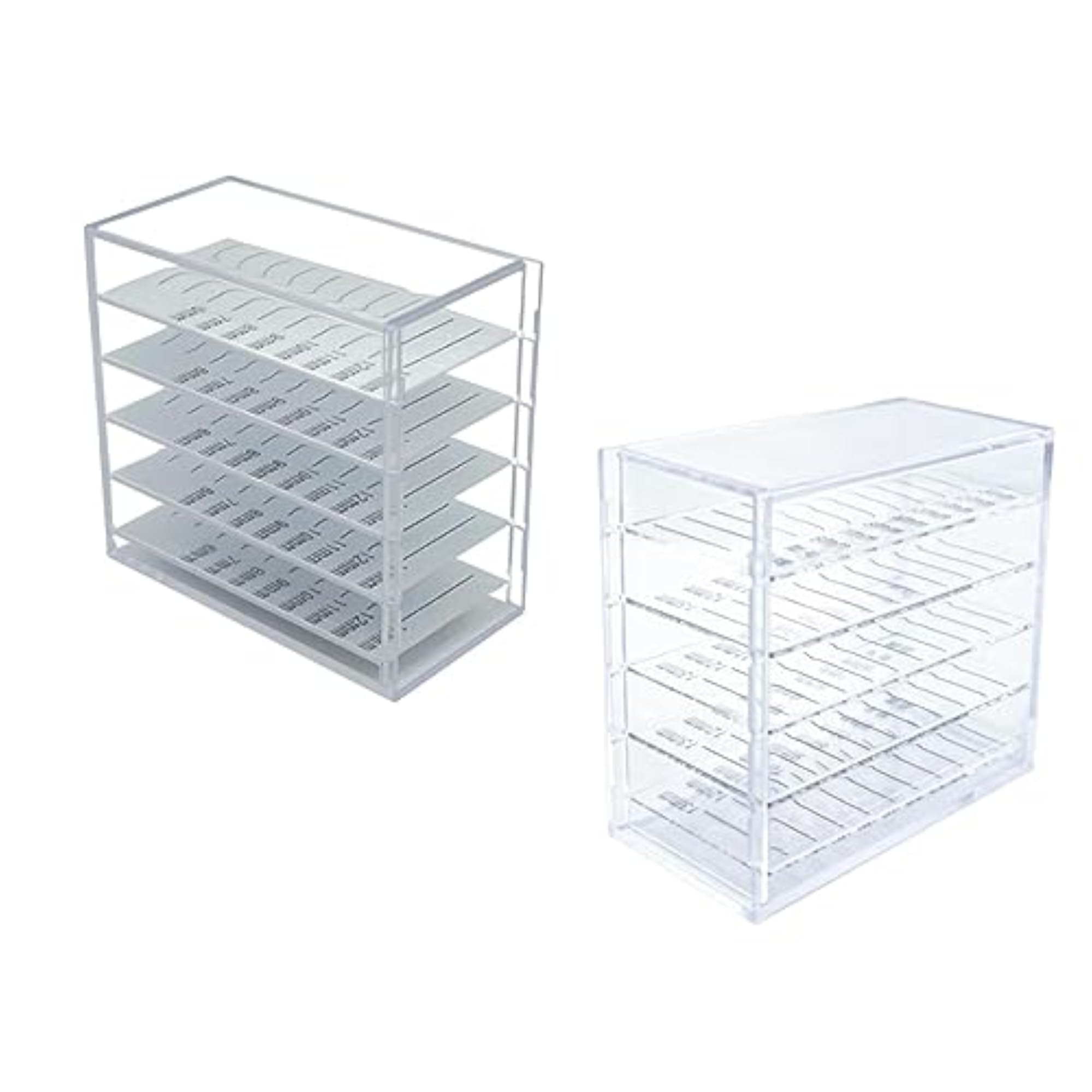 6x Eyelash Extension Storage Case 5 Layers Organizer