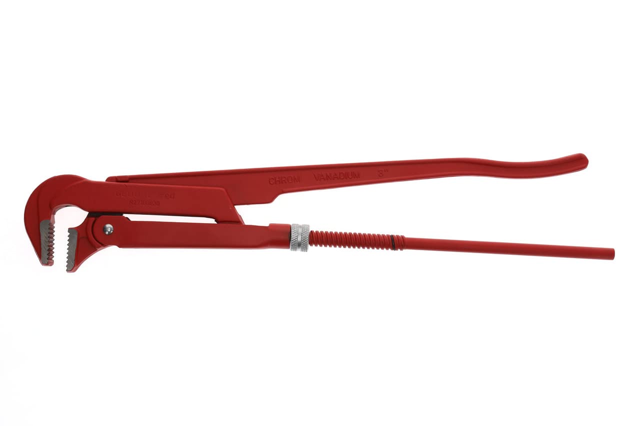 GEDORE Red Giratubi 90°, Giratubi 3 pollice, Apertura 103 mm, Giratubi Svedese, Giratubi a 90, Massiccio, Dentatura Contraria al Senso di Rotazione, R27100030