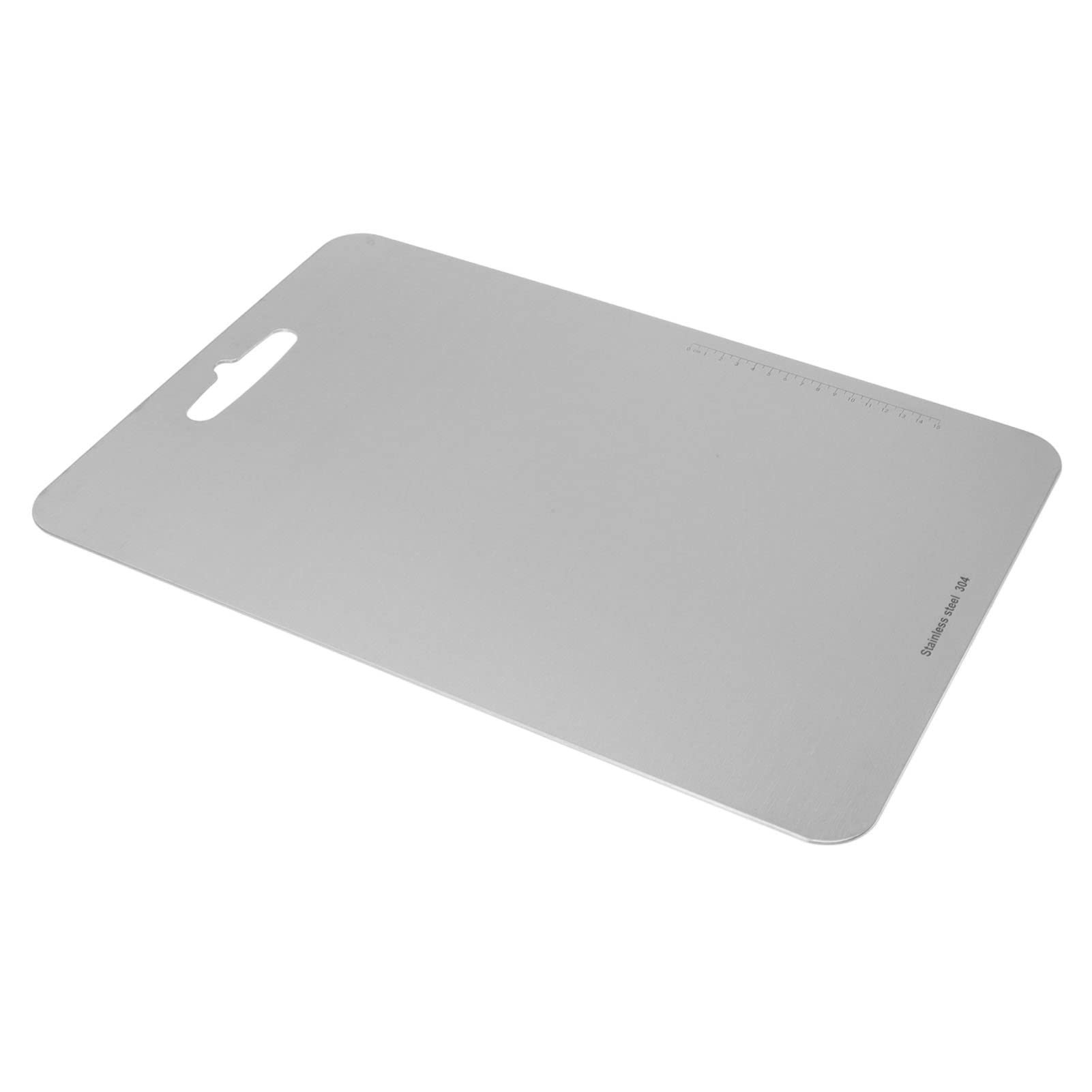 Ejoyous 304 Stainless Steel Cutting Board, Double Sided (L 205-235)