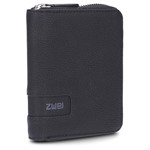 Preisvergleich Produktbild zwei Mademoiselle MW10 Wallet Börse 13 cm Nubuk-Black