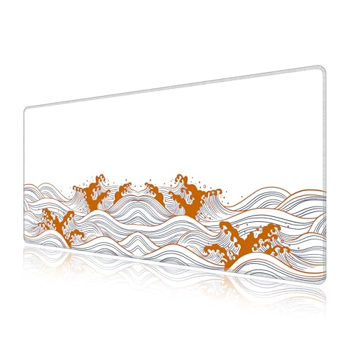 Tapis de souris large antidérapant LL-COEUR pour stabiliser votre clavier