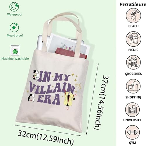 Bolsa Tote Cruella homenaje Villains Cruella regalo para fan miniatura 4