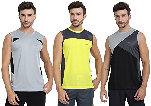 Image of FTX Men's Solid Regular Fit T-Shirt