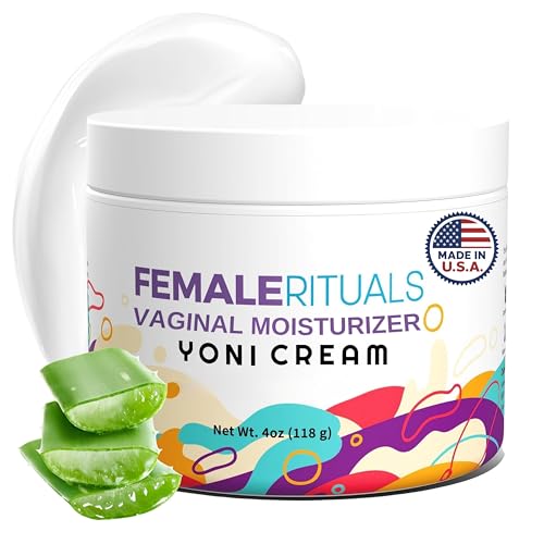 Intimate Vaginal Moisturizer for Women Clinically Tested for Dryness, Itching, Burning & Vagina Odor - All Natural Vaginal Moisture Cream for Feminine Care & Intimate Skin Care 4oz