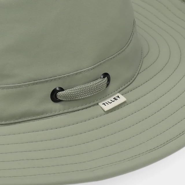 Image of Tilley Mens Womens LTM6 Broad Brim Extra Ventilation Sun Protection Airflo Bucket Sun Hat