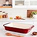 Cuisinart CI1136-24CR Chef's Classic Enameled Cast Iron 14-Inch Roasting/Lasagna Pan, Cardinal Red