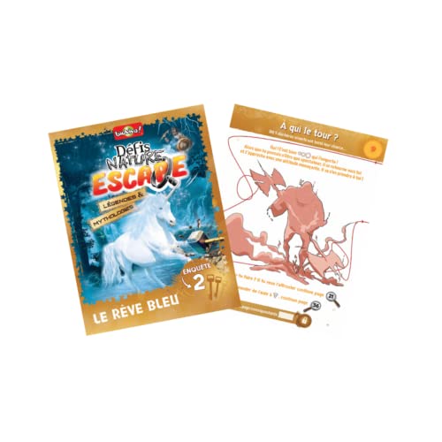 BIOVIVA - Défis Nature Escape - Légendes et Mythologies - Jeux de société ludique pour enfant dès 7 ans - 1 à 3 joueurs - 400343