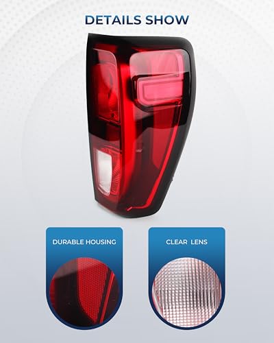 Image of Halogen Tail Lights For 2019-2026 GMC Sierra 1500 /2500HD /3500HD Right | Sierra PRO /SLE /Elevation Taillights with Bulbs and Harnesses Right Passenger Side, OEM:GM2801309 84968737