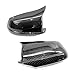 GZYF Car Exterior Carbon Fiber Style Rearview Side Mirror Cover Cap for BMW 5 Series F10 2010-2013, M Series M5 F10 2011