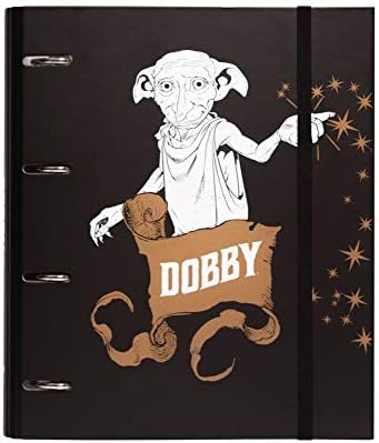 Official Harry Potter 2 Ring Binder - Premium A4 Folders Ring Binder - 10.6 x 12.6 inches / 27 x 32 cm - Ring Binder A4 - A4 Ringbinder - A4 Files 2 Ring Binder - Harry Potter Gifts