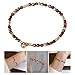 UncleS Women's Gemstones Adjustable Wristchain Crystal Handmade Beaded Wristband Everyday Wear Jewelry Fashion Accessory, One Size, as described