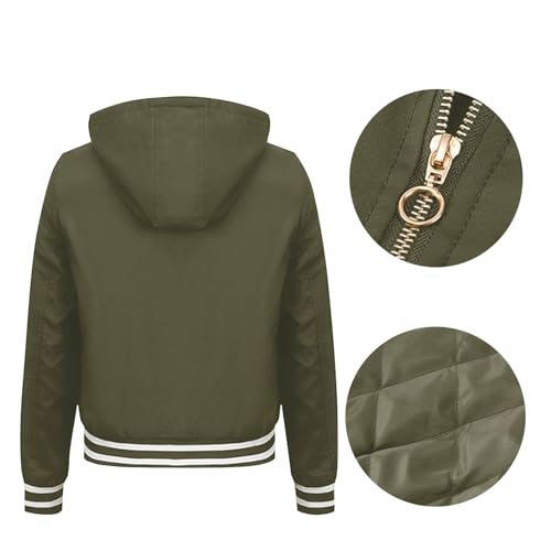 for Women Winter Fall Long Sleeve Thin Hooded Basic Puffer Jackets Hoods Coats Women 20252