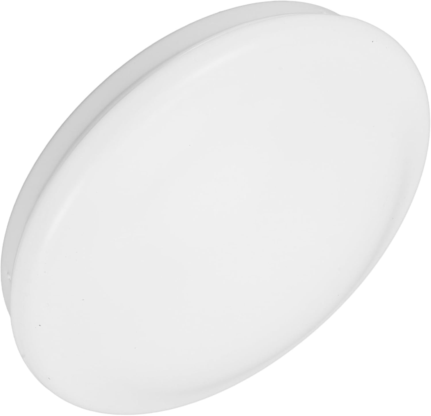 Ceiling Light Shade Round Plastic Lamp Cover Replacement for Bedroom Living Room Easy Installation