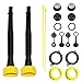Kool Products Pack of 2 Super Long 11" Flexible Spout with Tons of Accessories - 2 Spouts & Lot of Accessories.