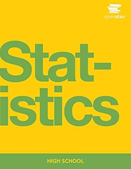 Paperback Statistics for High School by OpenStax (paperback version, full color) Book