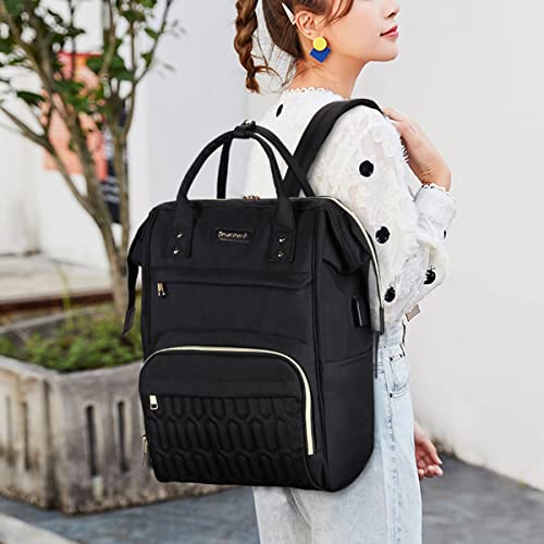 Sowaovut Laptop Backpack 15.6 Inch Casual Daypack Water Resistant Business Travel Backpack For Women Men #TOP6