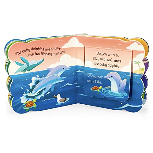image for Cottage Door Press Babies in the Ocean- A First Lift-a-Flap Board Book