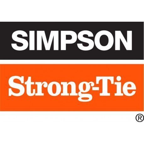 Vis bois tirefond, Simpson Strong-Tie, D10, L80, qté. 50 pièces, ref. LAG10080