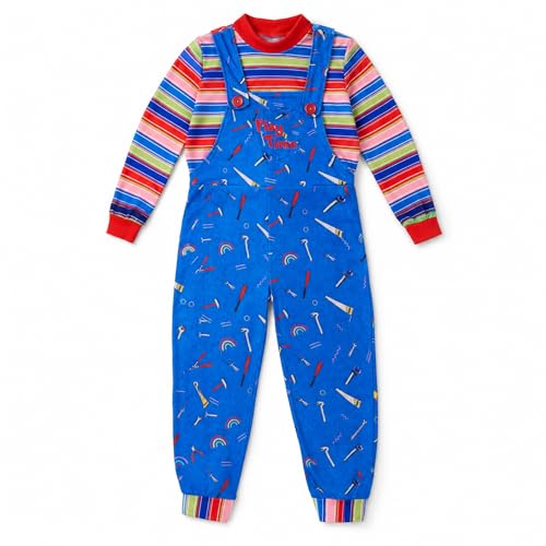 Morph Déguisement Poupée Possédée, Déguisement Film D'horreur Adulte, Costume Halloween Homme Horreur, Deguisement Halloween Adulte XL