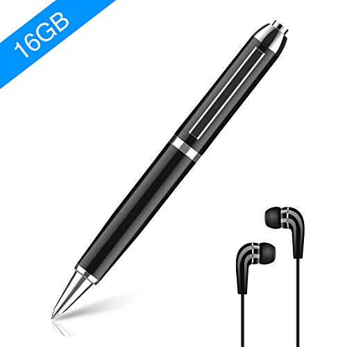 16GB Voice Recorder Digital Voice Recorder for Lectures Meetings Interviews, SHANGCAI Audio Recorder
