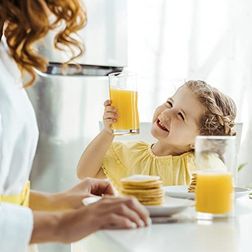 Bravario Unbreakable Plastic Drinking Glasses 17 Oz | Dishwasher Safe Shatterproof 100% Tritan Water Tumblers | Bpa Free Reusable Outdoor Highball Drinkware | Set Of 4 #TOP2