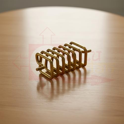 Image of Brass Spring (Set-9) || Anticlock Wise Spring || Vastu Spring Remedy || Vastu Remedy || Direction-South West ||