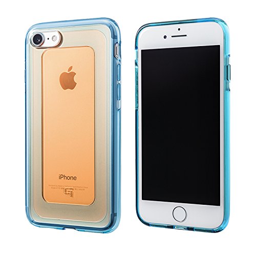 GRAMAS COLORS �hGEMS�h Hybrid Case CHC466 for iPhone 7(�K�[�l�b�g�I�����WX�u���[)