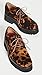 Grenson Women's Eve Oxfords, Leopard, Print, Tan, Brown, 8.5 Medium US